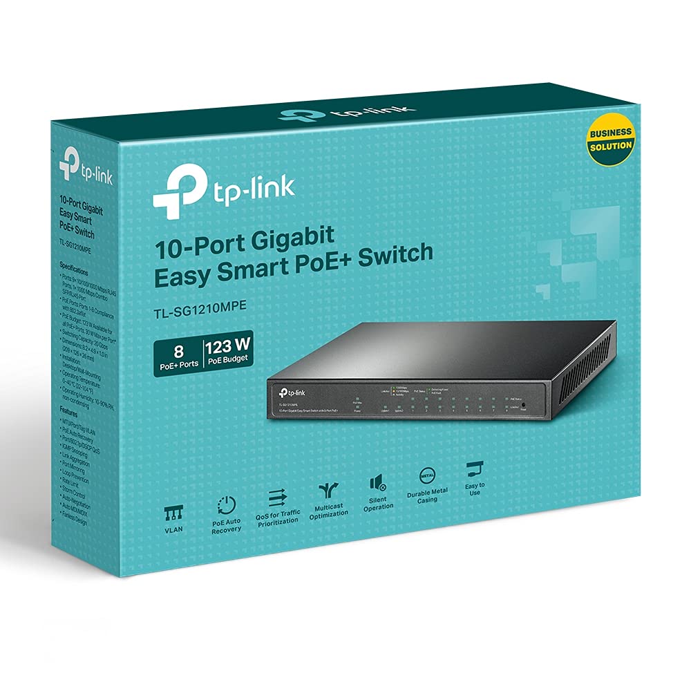 10-Port Gigabit Easy Smart Switch