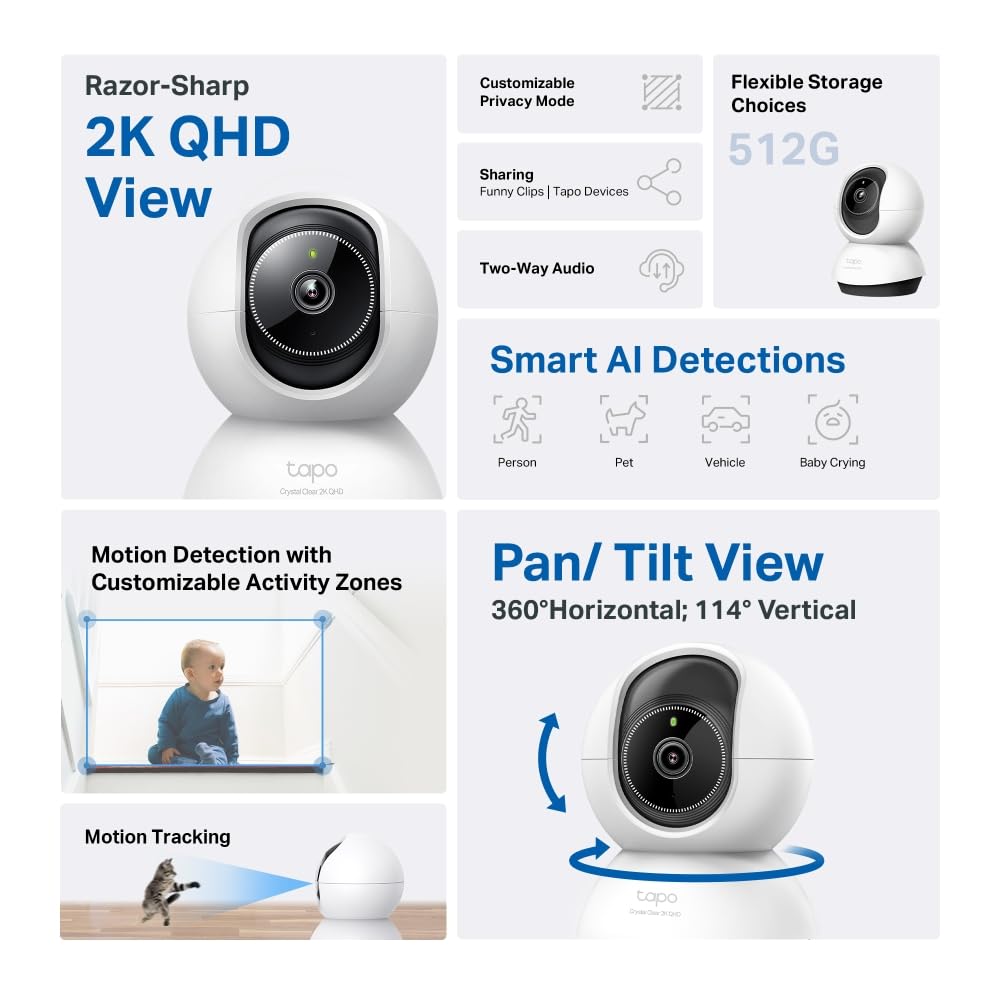 TP-LINK TC72 2K Indoor Camera