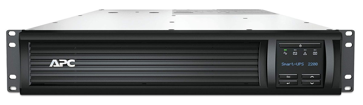 APC Smart-UPS 2200VA LCD RM UPS Rack AC 230V 1980Watt 2200VA Ethernet RS-232 USB oc 9 2U with APC UPS Network Management Card