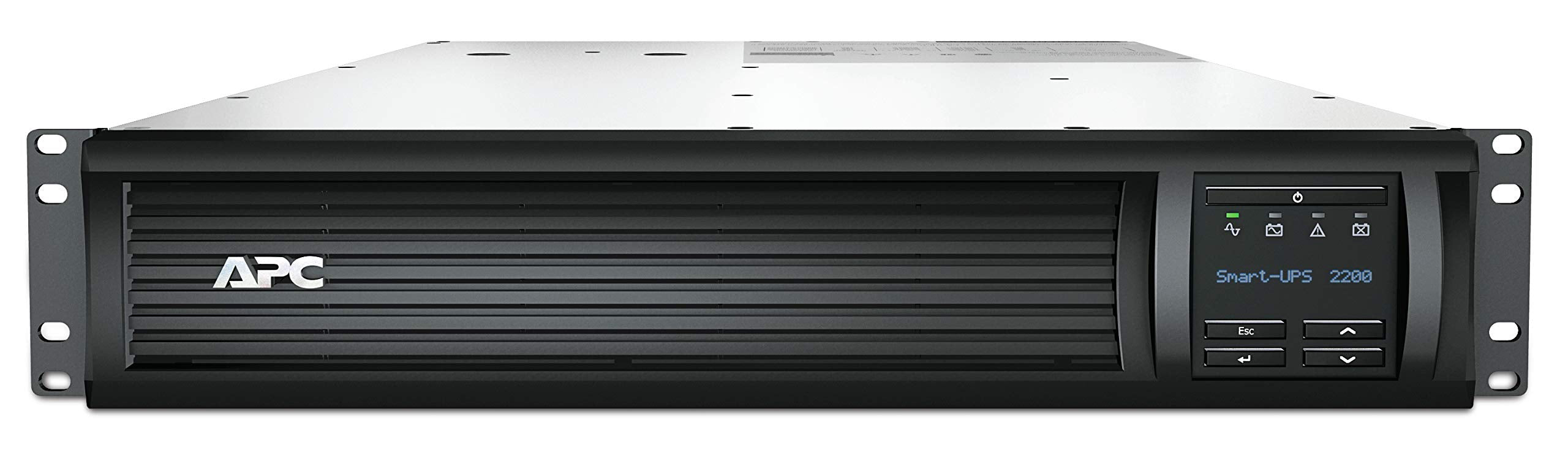 APC Smart-UPS SMT 2200VA LCD RM with SmartConnect UPS Rack AC 230V 1980Watt 2200VA RS-232 USB output connectors 9 2U