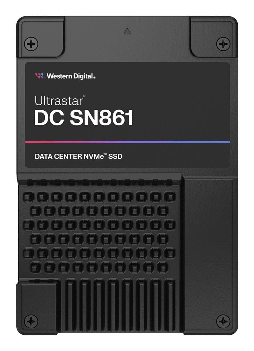 SANDISK Ultrastar DC SN861 NVMe SSD 7.68To PCIe Gen5x4 U.2 ISE