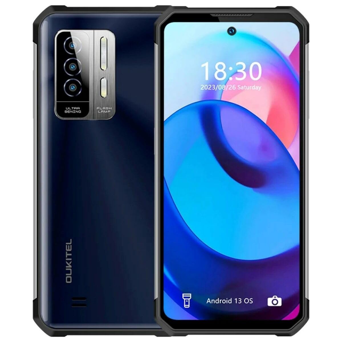 Oukitel WP27 (Double Sim - 6.8" - NFC  - 8 500 mAh - 256 Go, 12 Go RAM) Noir