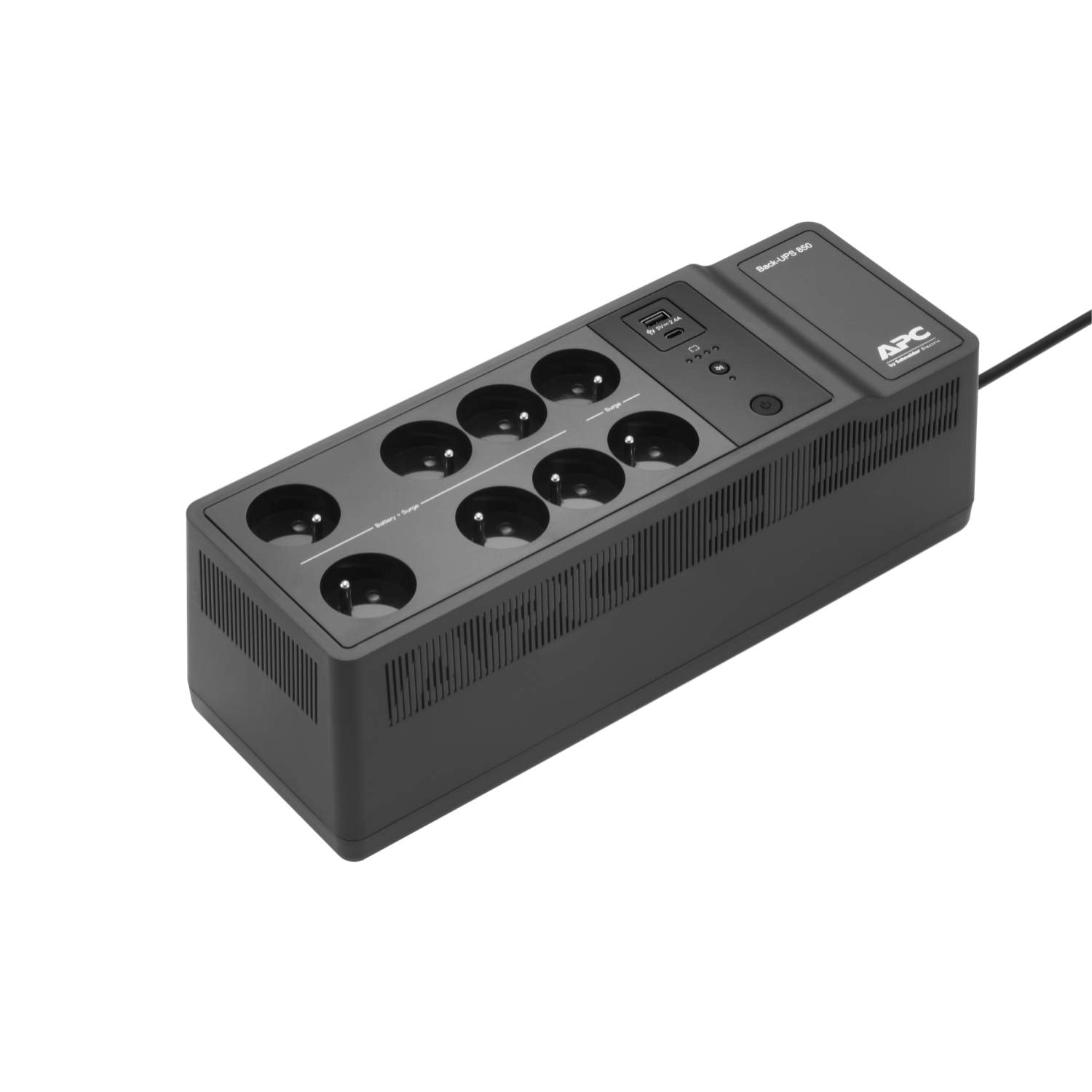 APC Back-UPS BE850G2-FR UPS AC 220/230V 520Watt 850VA USB output connectors 8 Black