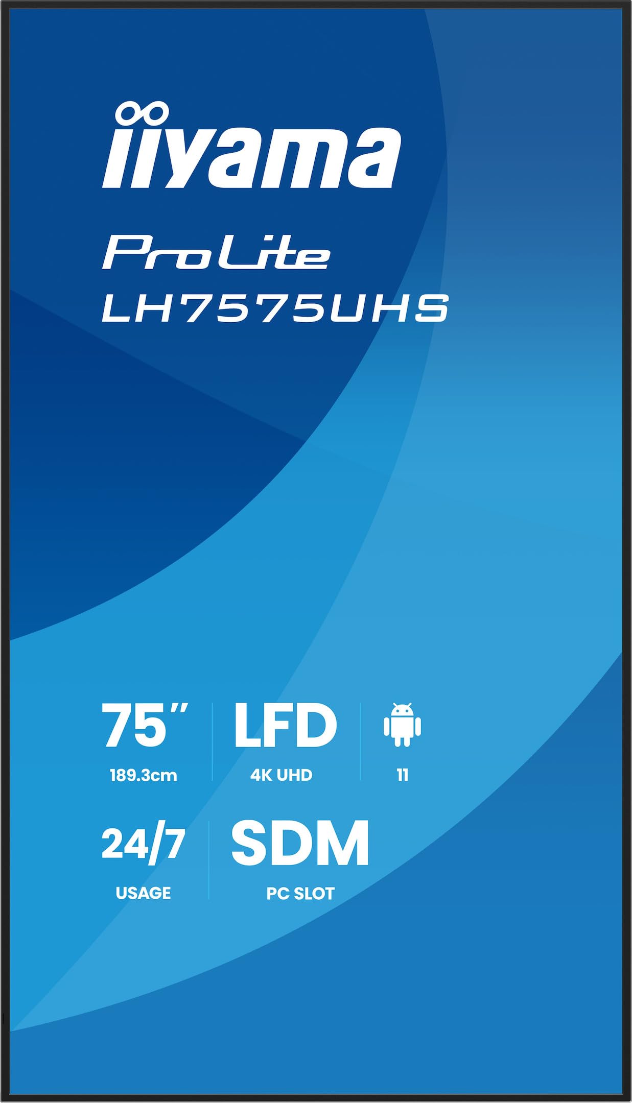 75" 3840x2160 UHD IPS Haze 25% 500