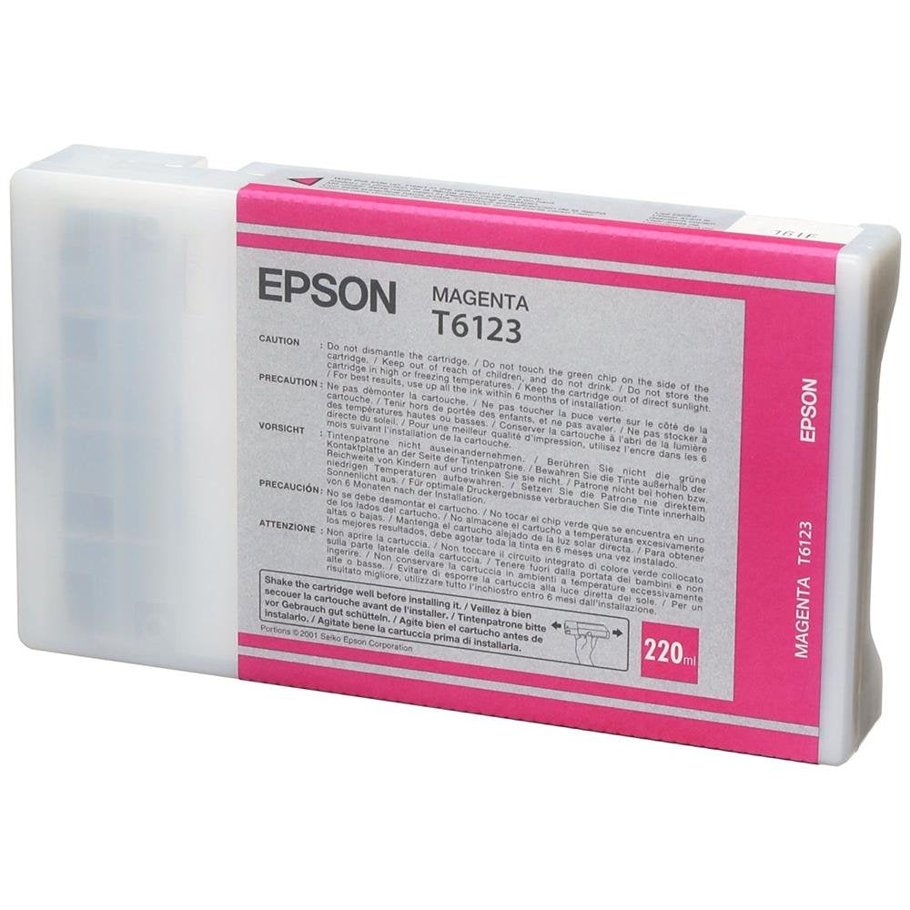 EPSON 5LB T6123 ink cartridge magenta standard capacity 220ml 1-pack