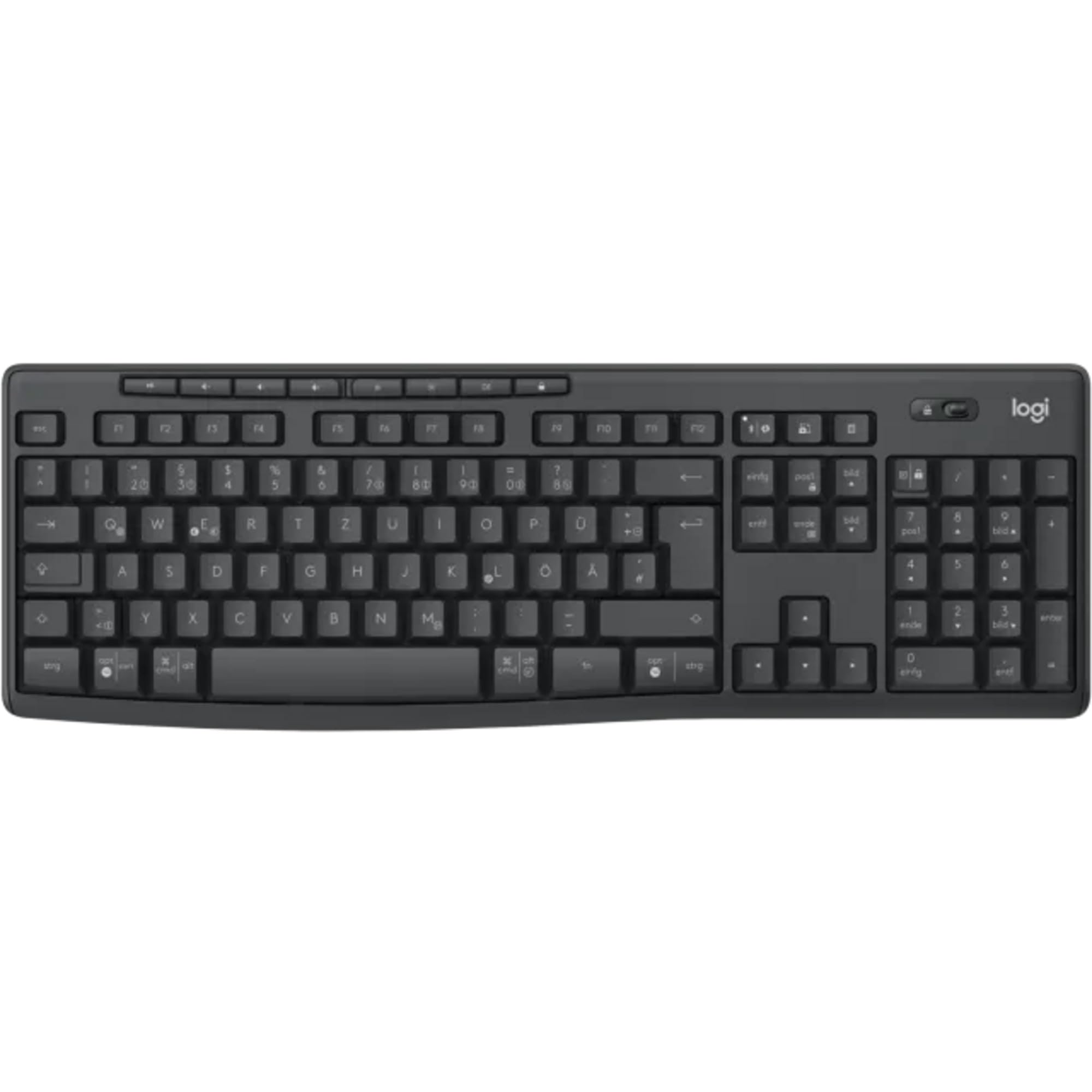 Logitech MK370 Combo for Business clavier Souris incluse Bureau Bluetooth QWERTZ Allemand Graphite
