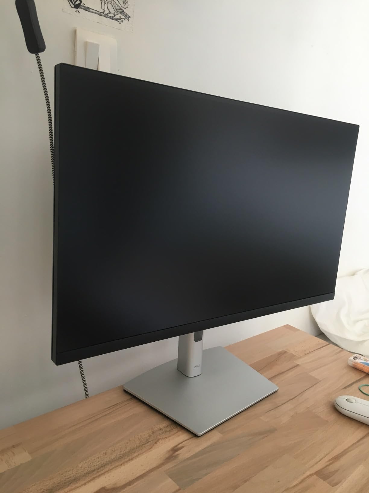 "DELL P Series P2723D 68,6 cm (27"") 2560 x 1440 pixels Quad HD LCD Noir, Argent"