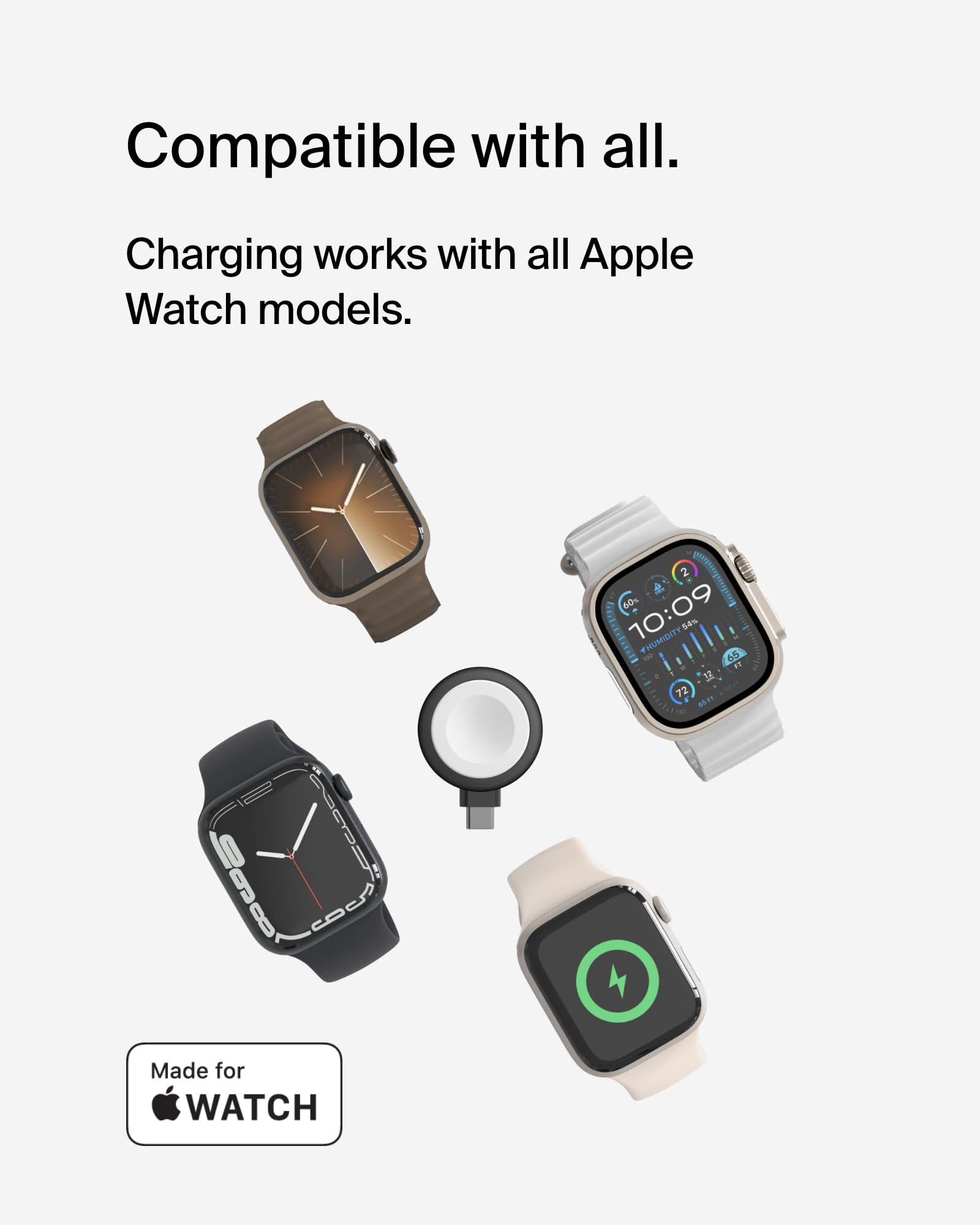 BELKIN BOOST CHARGE Apple Watch Fast Charge Dongle Black