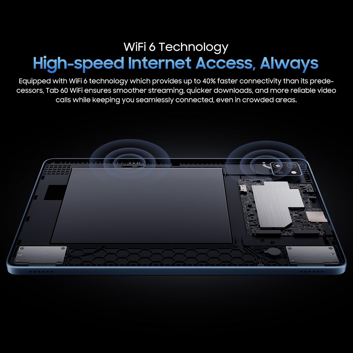 Blackview TAB 60 (Wifi - 10.1'' - 128 Go, 4 Go RAM) Bleu