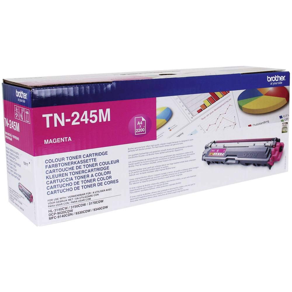 BROTHER TN245M HL-3140CW/3150CDW/3170CDW toner magenta haute capacité 2.200 pages pack de 1