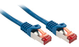 LINDY Basic Cat.6 S/FTP Cable Blue 3m Patch Cable