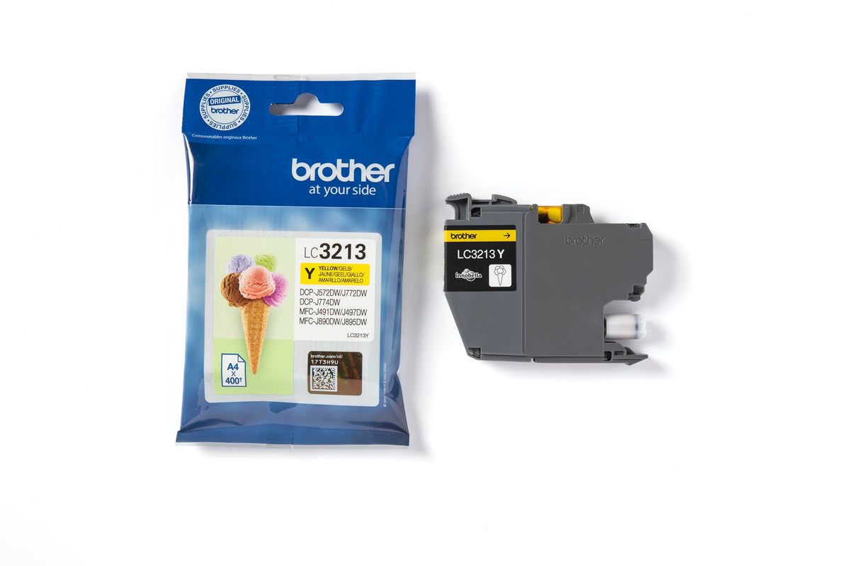 BROTHER LC3213Y High capacity 400-page yellow ink cartridge