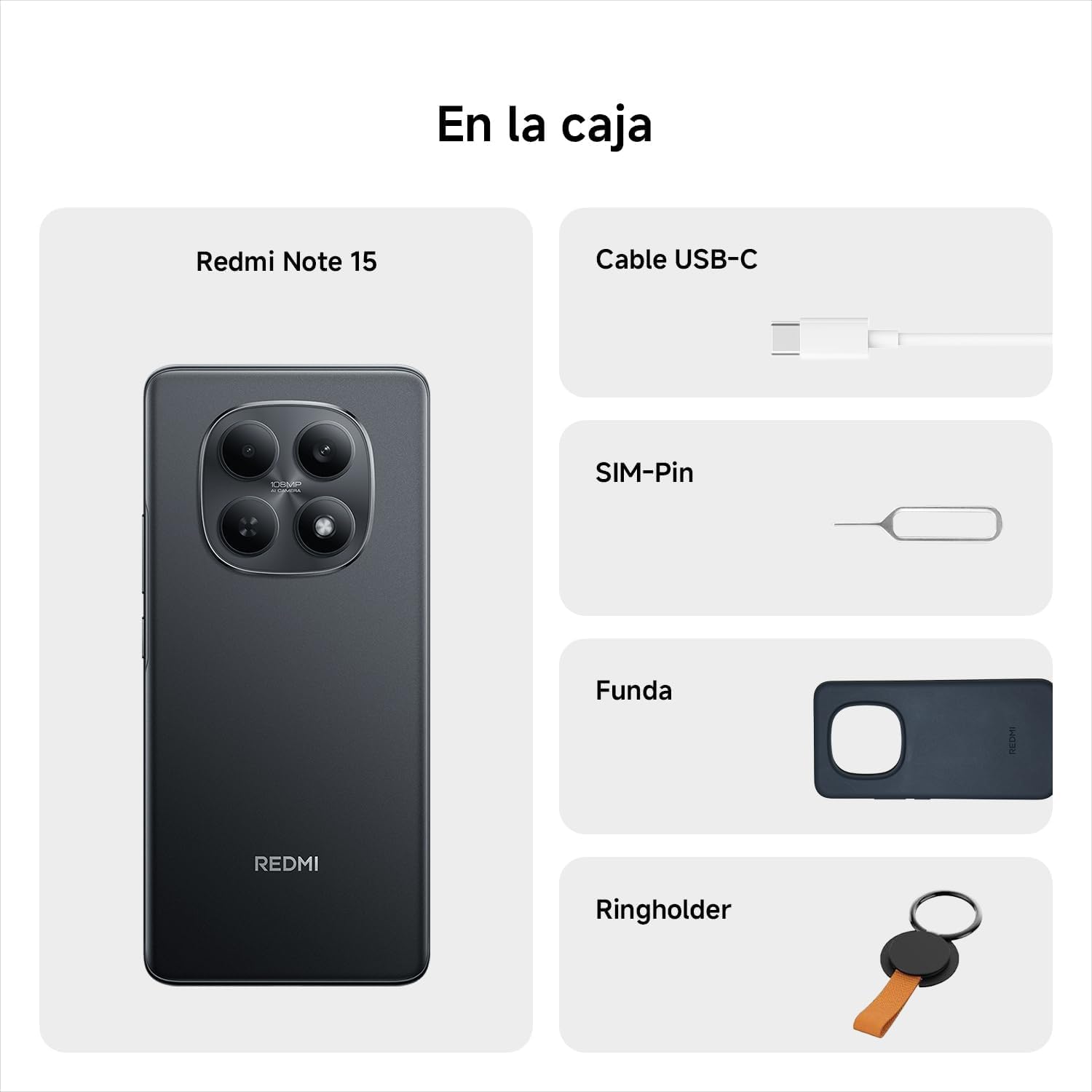 Xiaomi Redmi Note 15 4G (6.77'' - 256 Go, 8 Go RAM) Vert