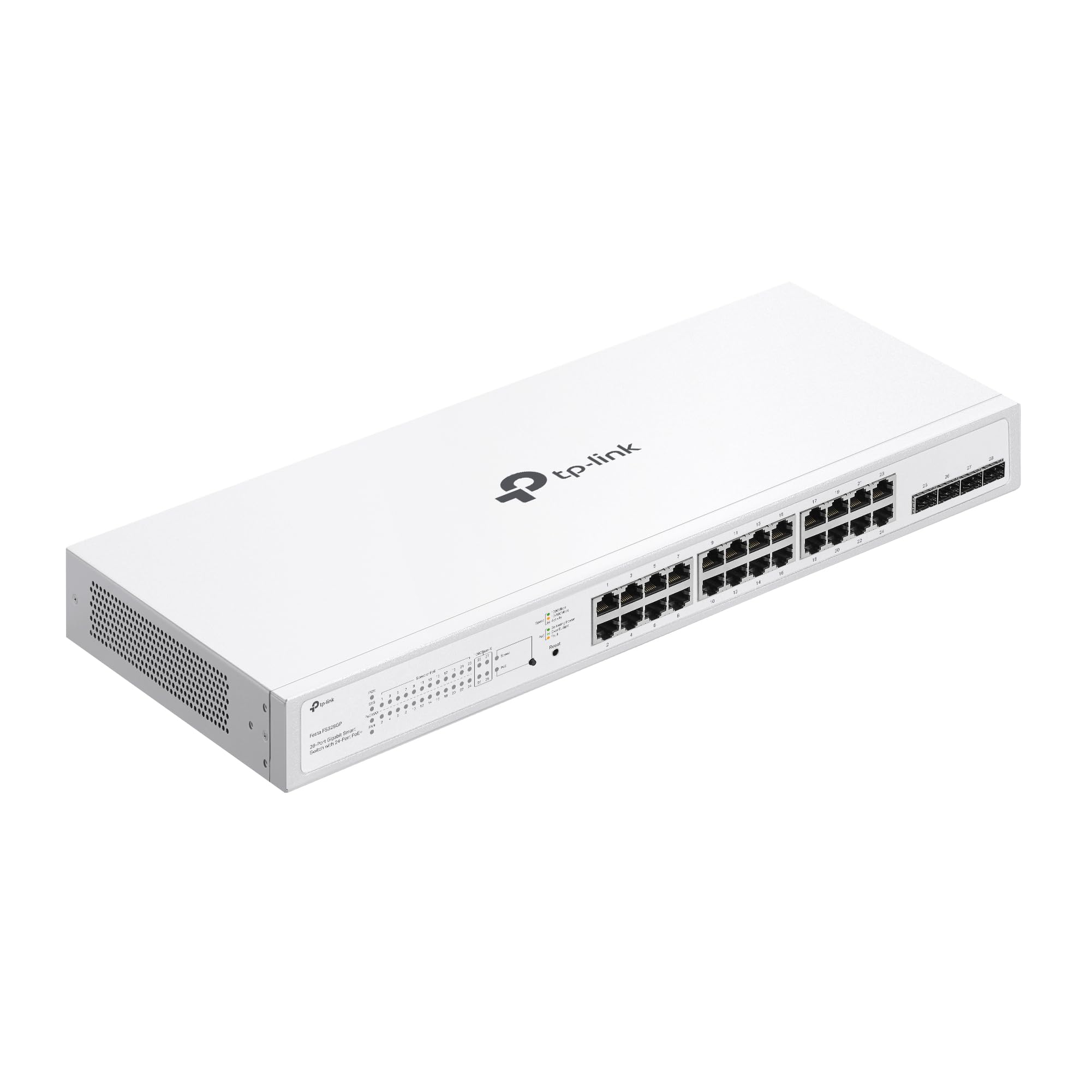 TP-LINK 28-Port Gigabit Smart Switch with 24-Port PoE+