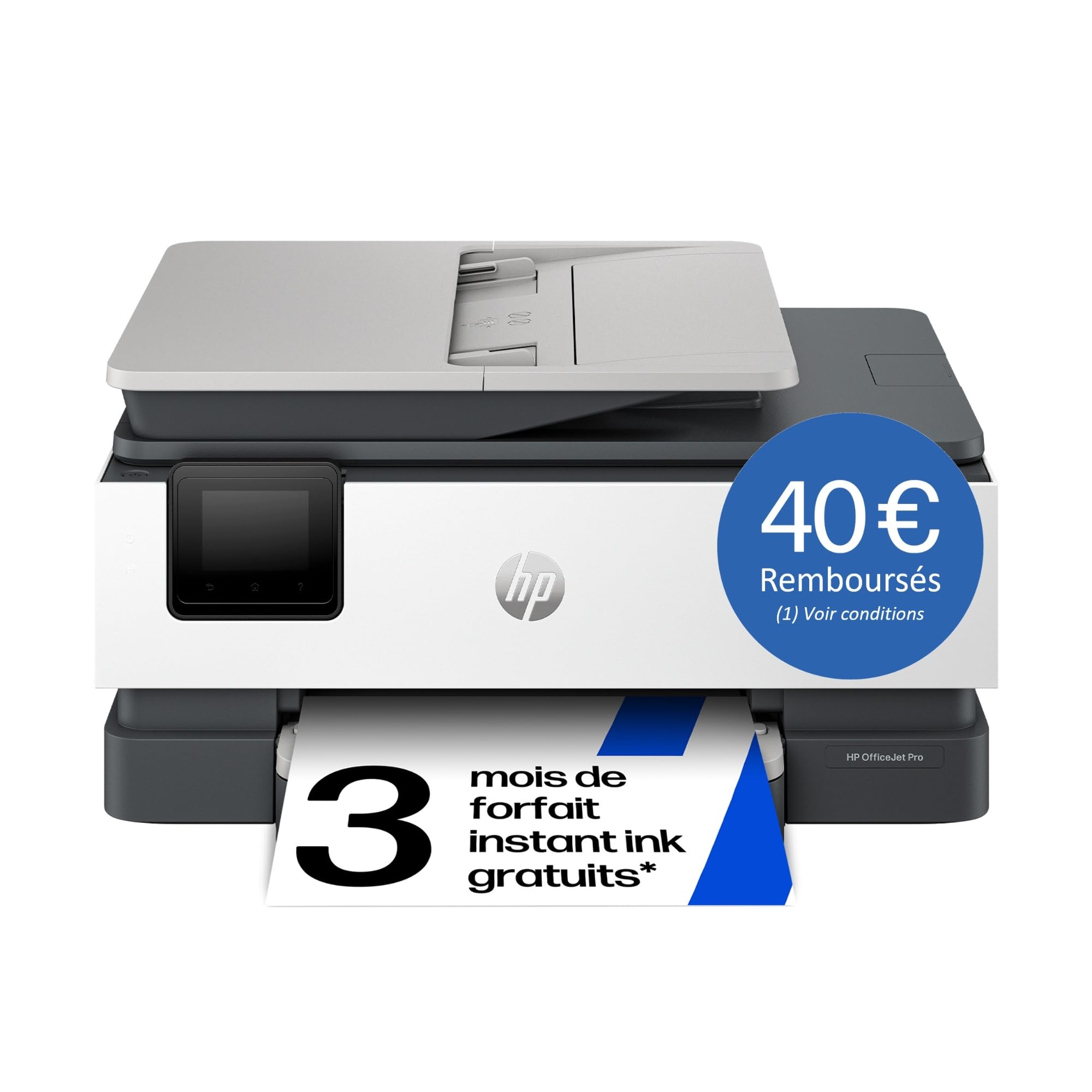 HP Officejet Pro 8122e All-in-One MFP colour inkjet A4 12ppm Copy 20ppm Print 225sheets USB Wi-Fi Bluetooth LAN