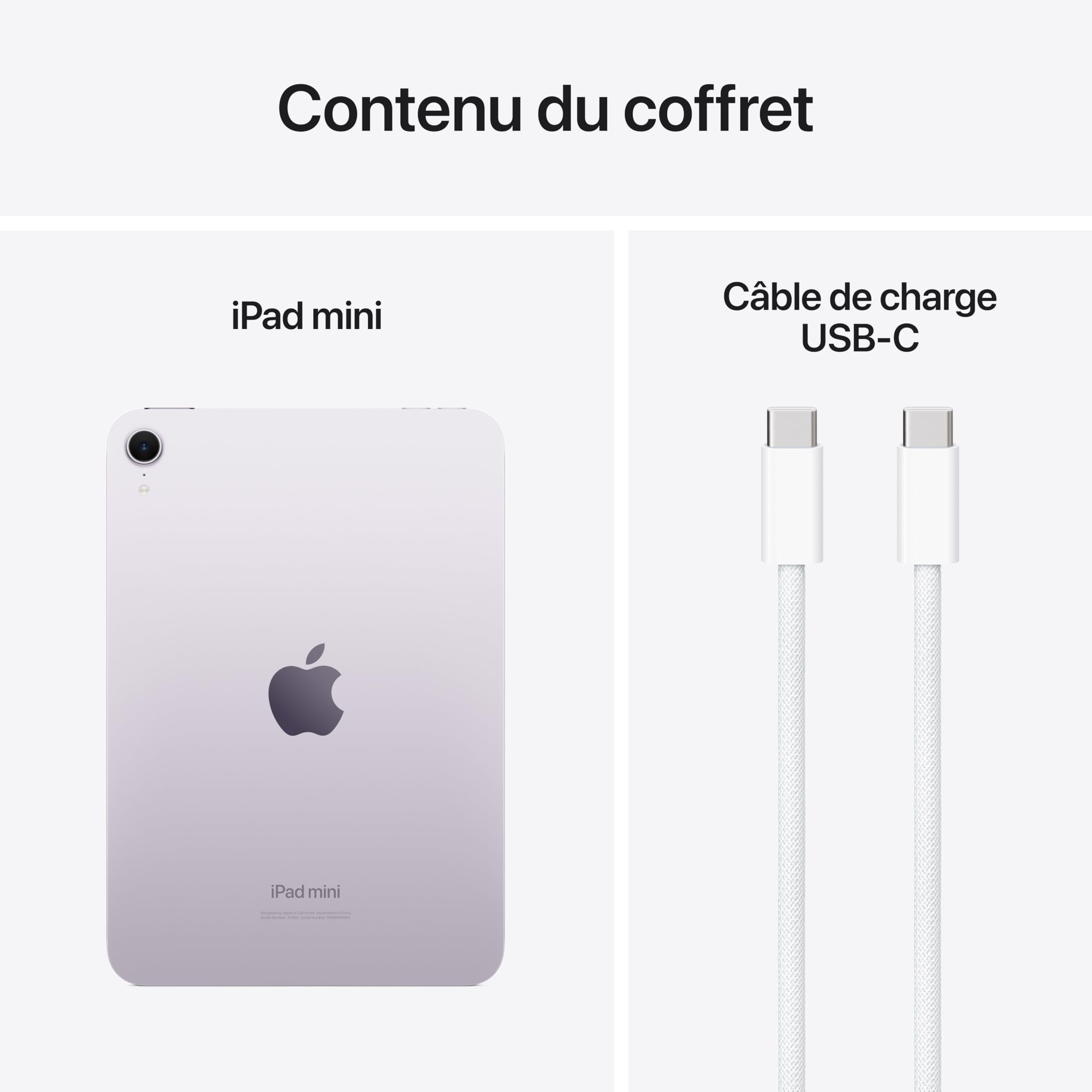 iPad Mini 2024 Wi-Fi 256GB Purple