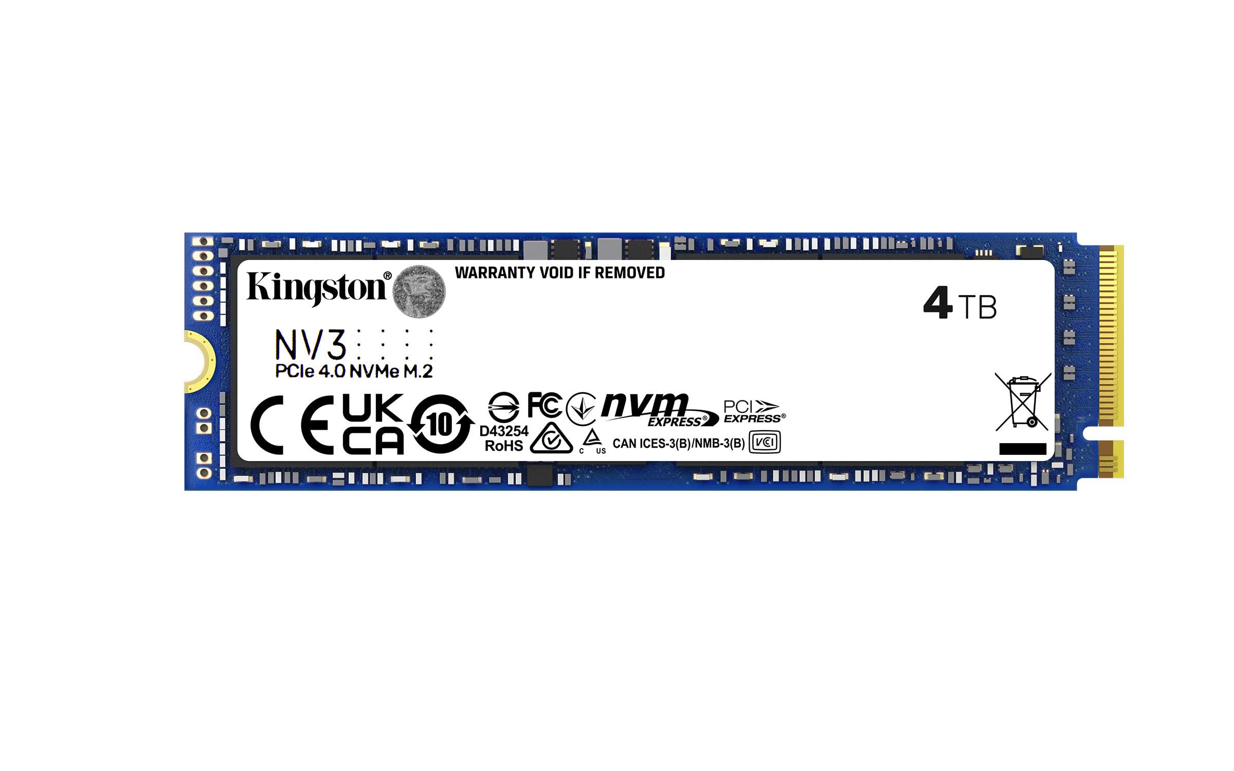 KINGSTON 4To NV3 M.2 2280 NVMe SSD