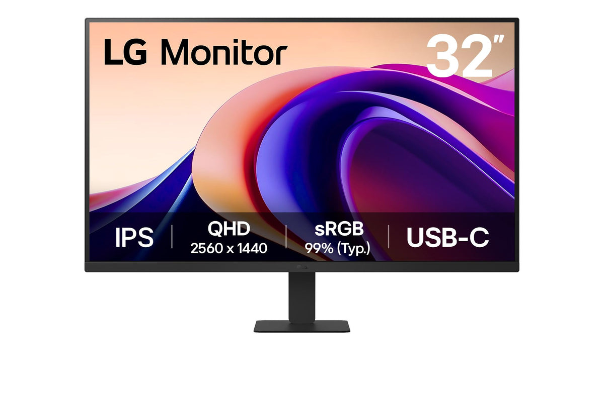 LG - Écran LED - 32p 2560x1440 QHD 100 Hz - IPS - 5 ms - Inclinable -  Garantie 3 ans