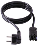BACHMANN Cordon secteur noir GST18 - 5,0 m