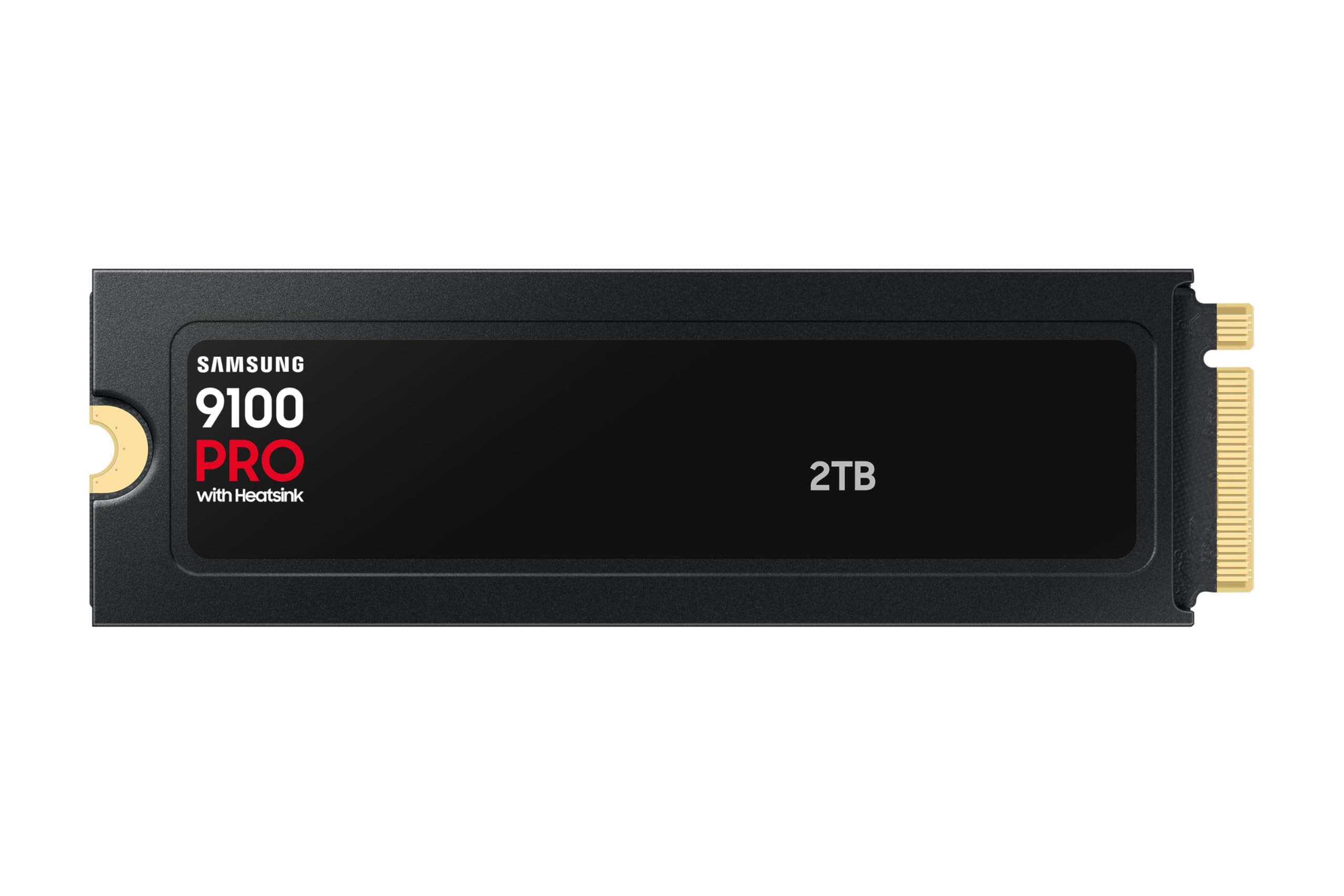 9100PRO 2TB SSD M.2 NVMe PCIe 5 Heatsink