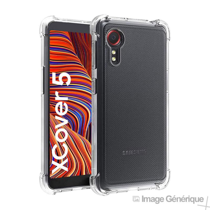 Coque Silicone Pour Samsung Galaxy Xcover 6 Pro (0.5mm, Transparent) En Vrac
