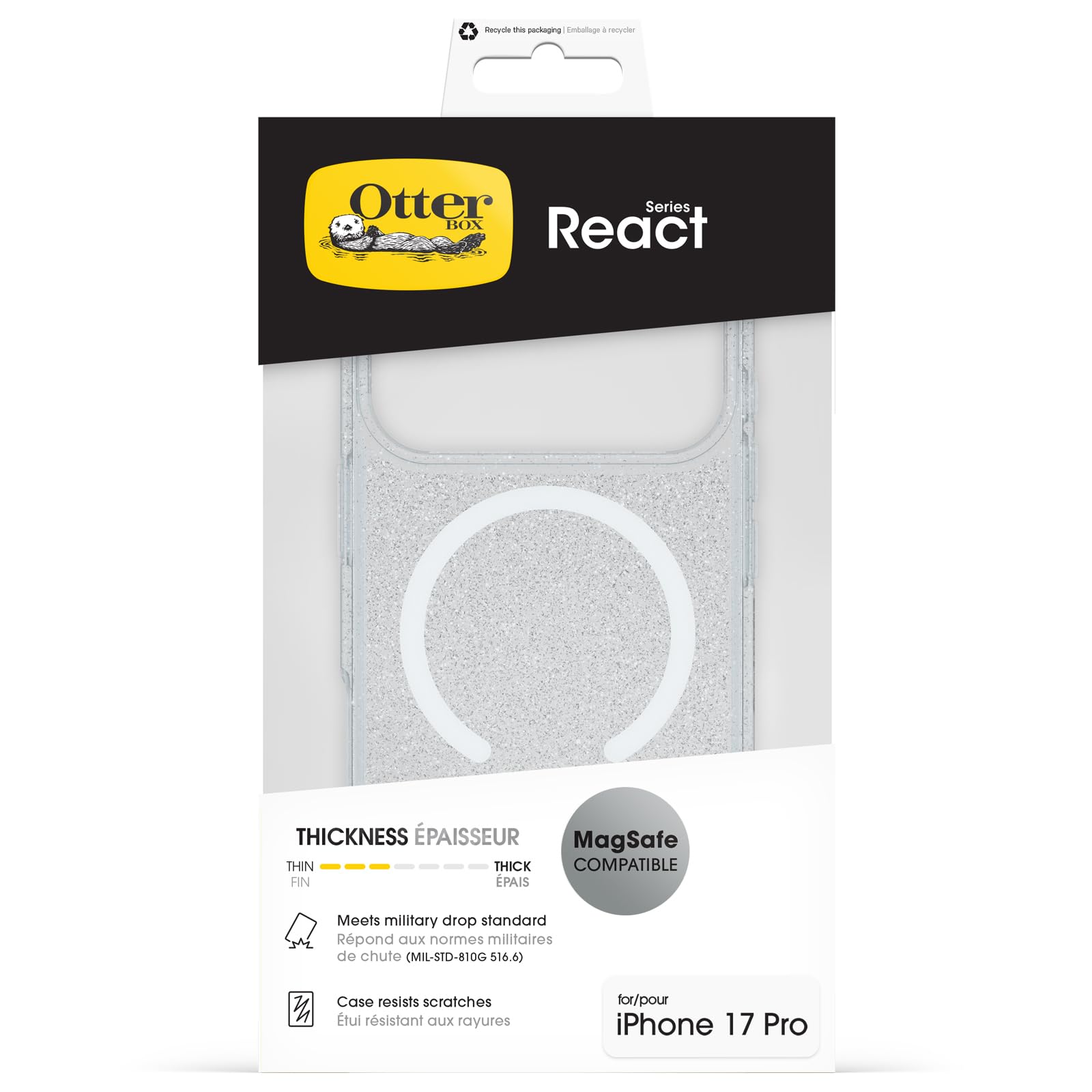 OBReact MS iPhone 17Pro Stardust clear