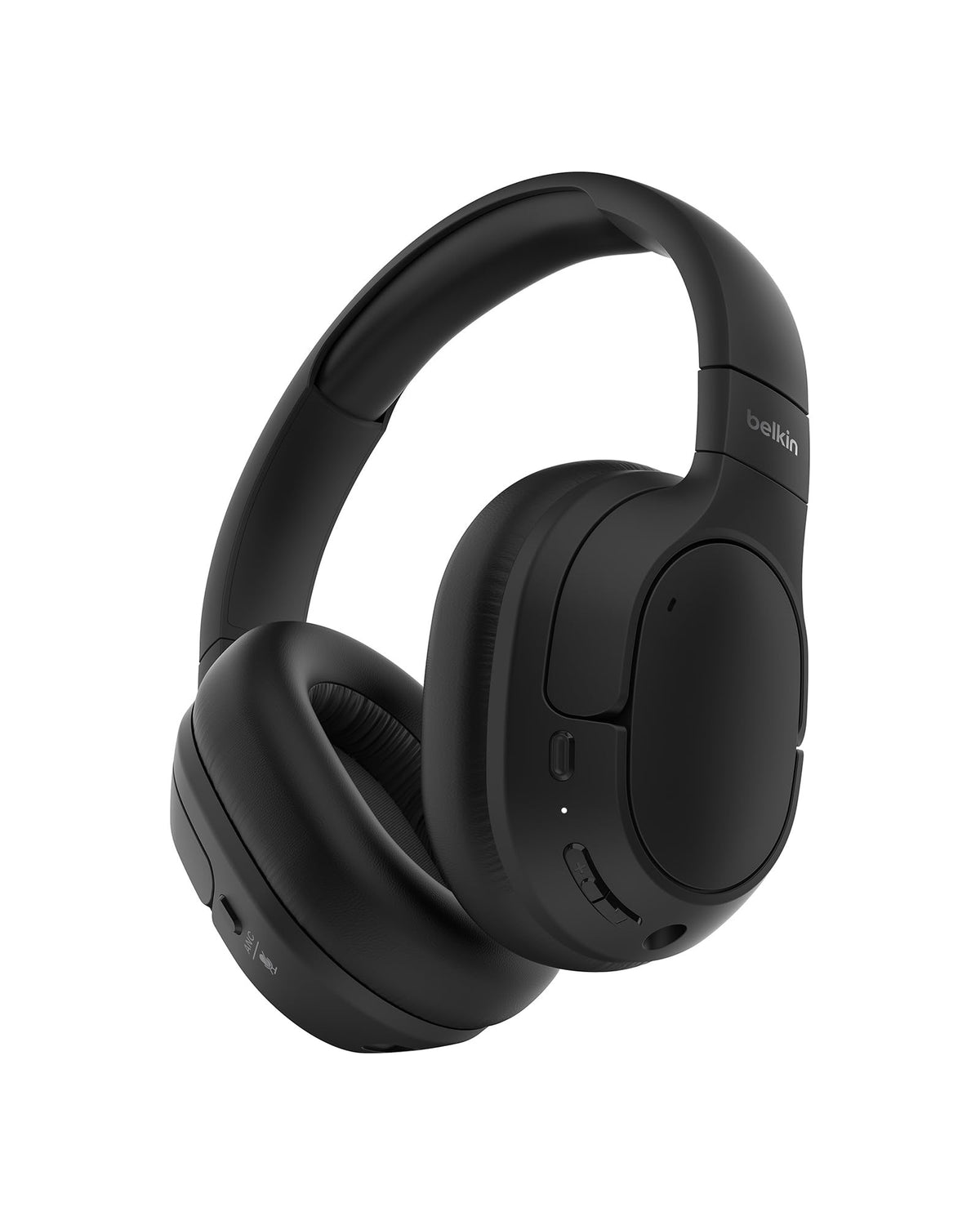 BELKIN SOUNDFORM ISOLATE NOISE CANCELLING HEADPHONES BLACK