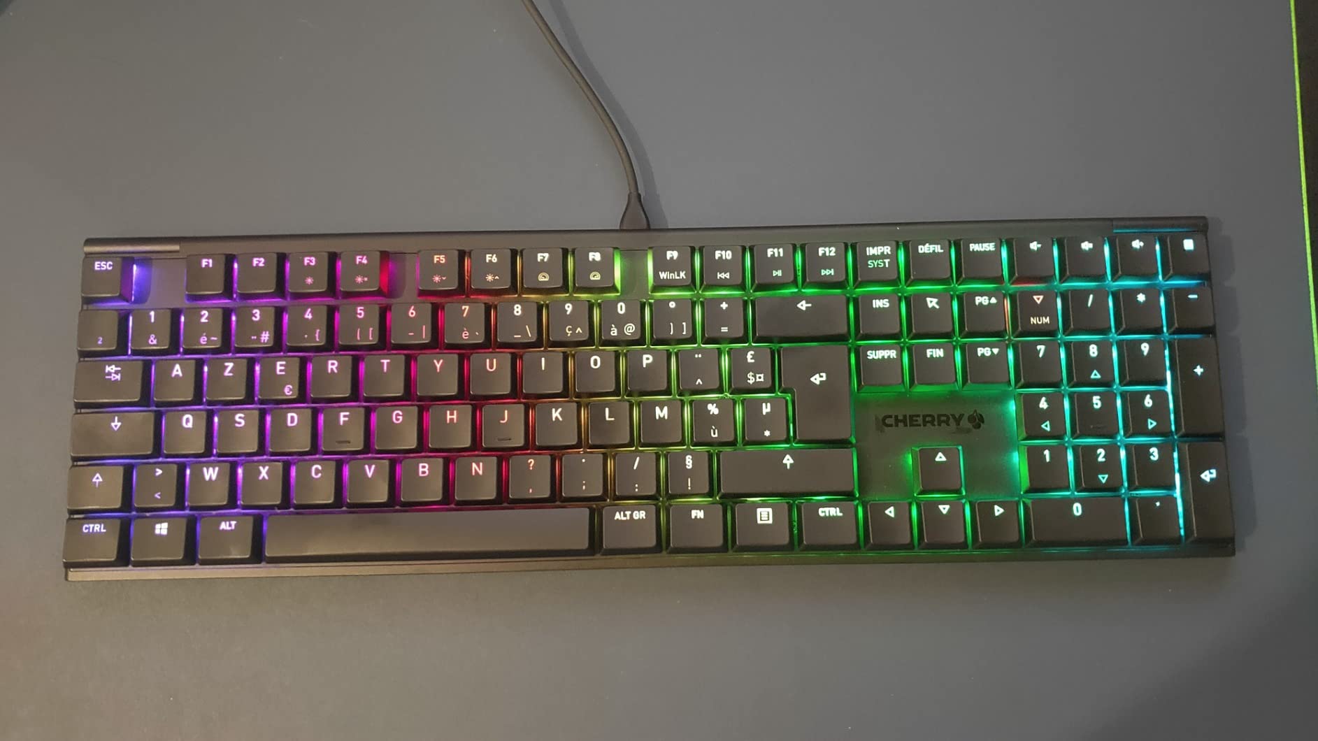 CHERRY Clavier MX 10.0N RGB