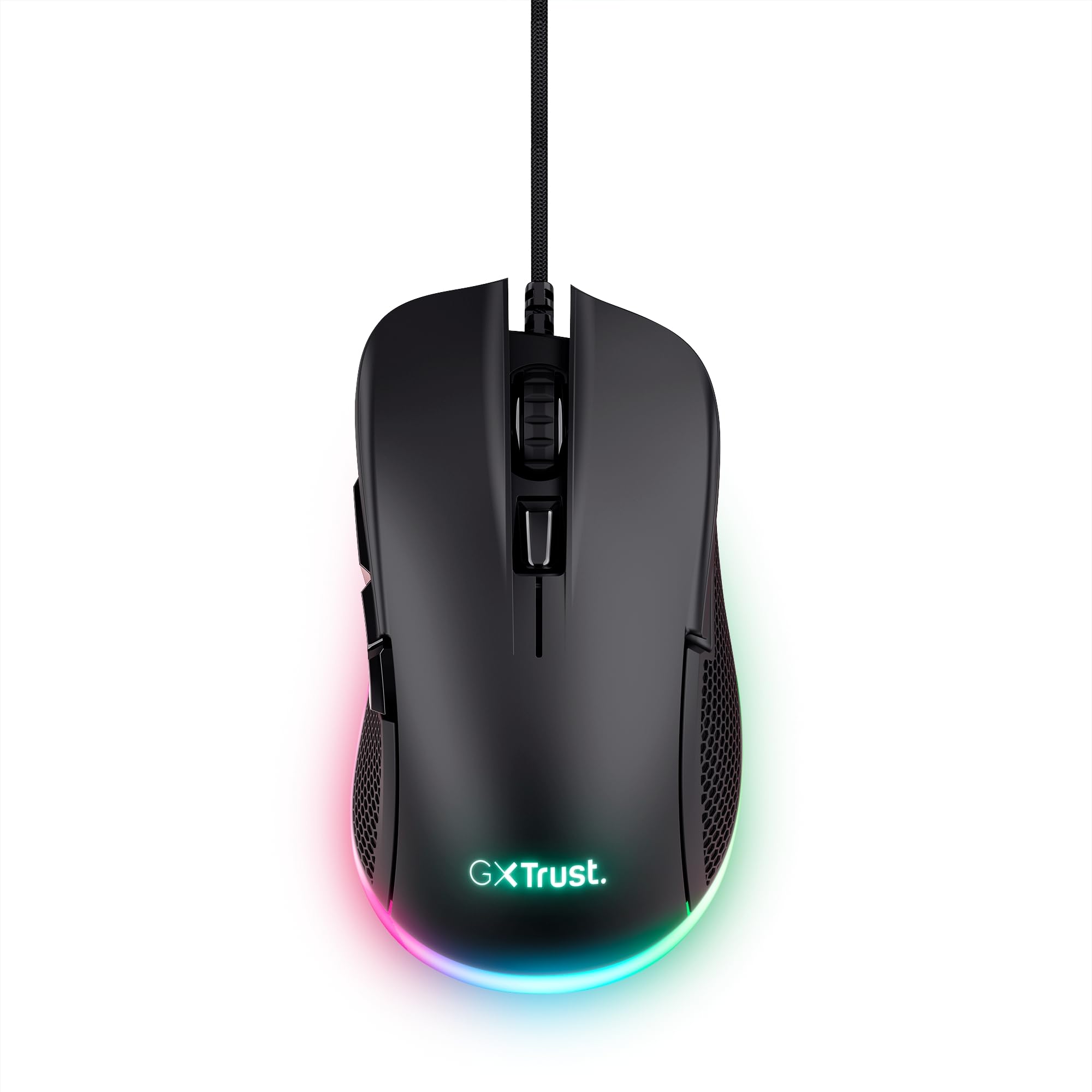 TRUST Souris gaming filaire YBAR noire