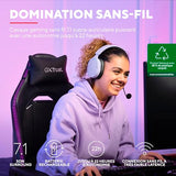 TRUST Casque gaming sans fil FAYZO DUAL Wireless - Purple