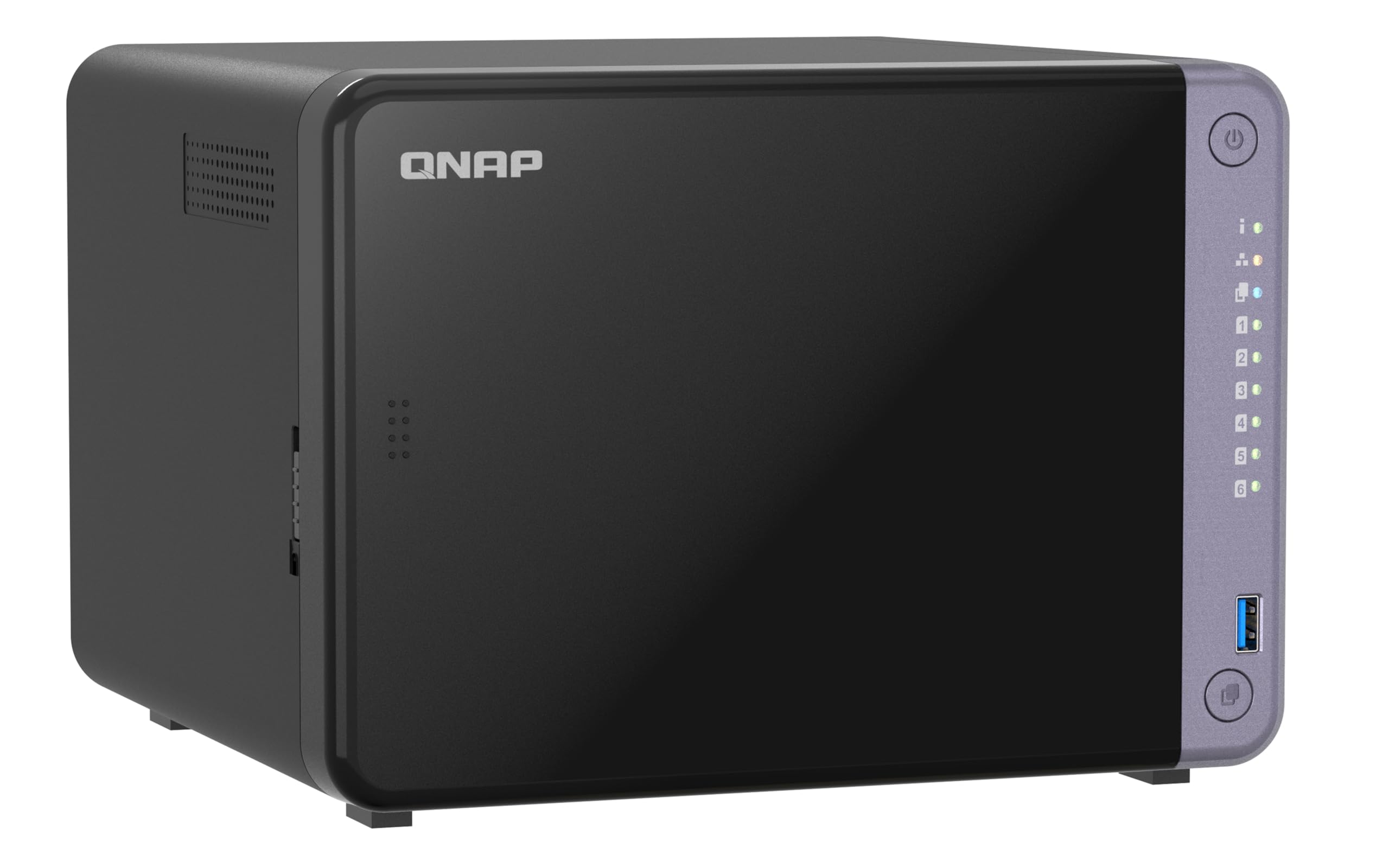 QNAP TS-632X-4G 6-bay NAS AL524 2.0GHz Quad Core 4Go DDR4 SODIMM Max. 16Go 2x10GbE SFP+