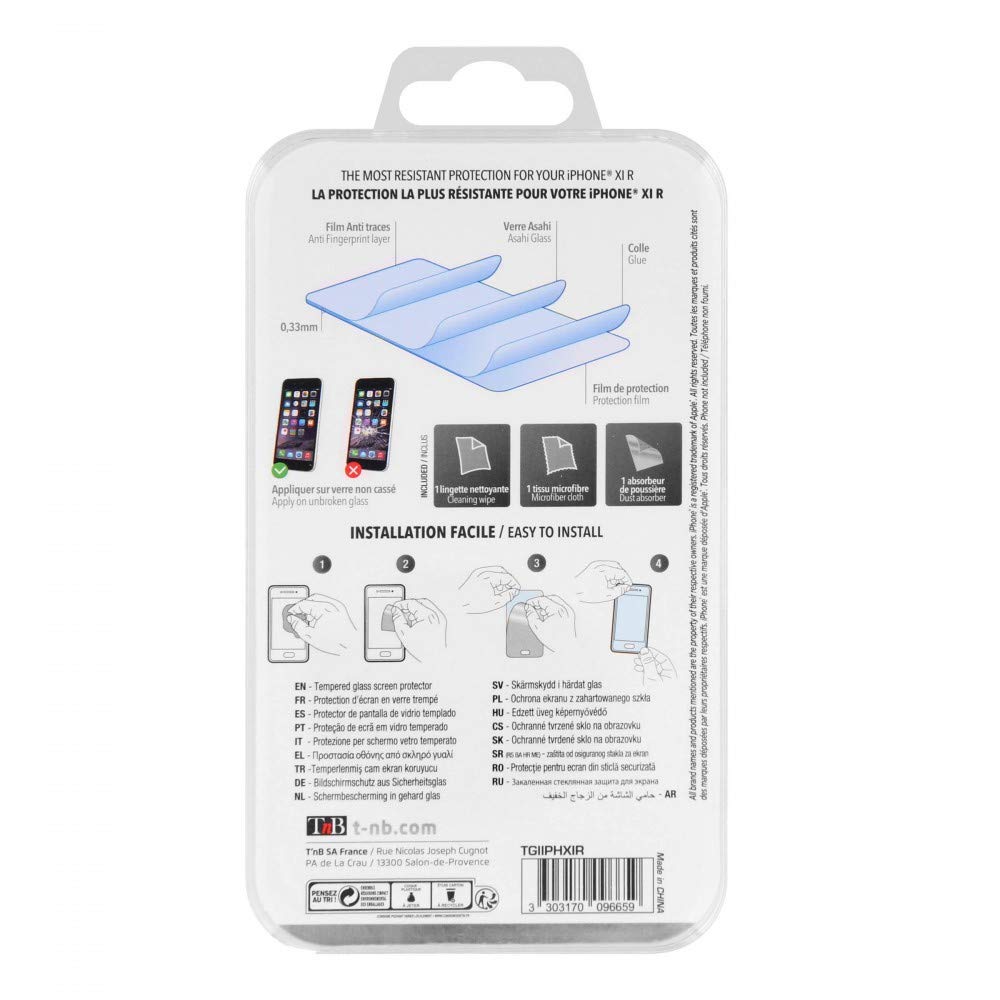 TNB Full Glass Protection For iPhone 11 Transparent