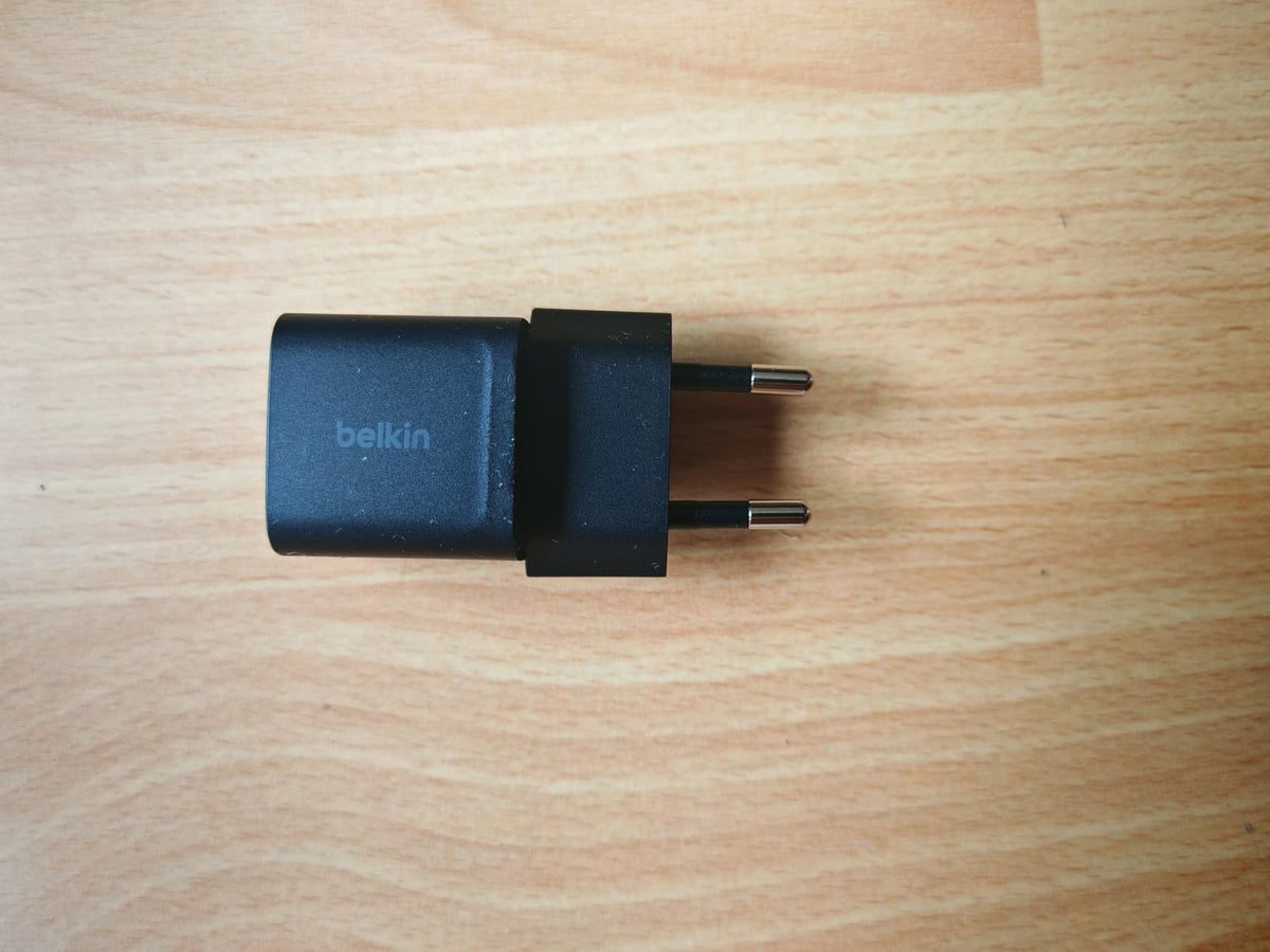 BELKIN 25W USBC PD WALL CHARGER WITH PPS BLACK