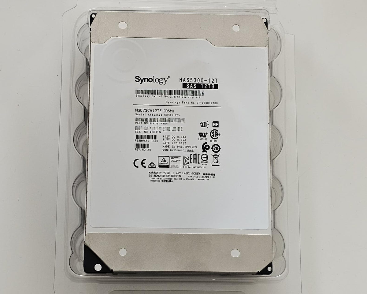 SYNOLOGY HAS5300 12To SAS 3.5p 12Gb/s HDD