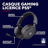 TRUST Casque gaming FORTA pour PS5 license officielle - Black
