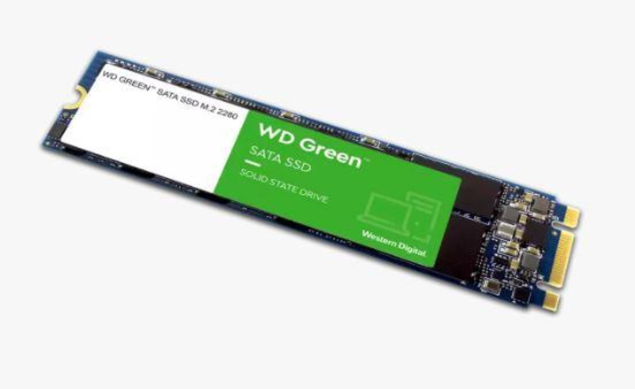 WD Green SATA 480Go Internal SSD Solid State Drive - SATA 6Gb/s M.2 2280 - WDS480G3G0B POWERED BY SANDISK