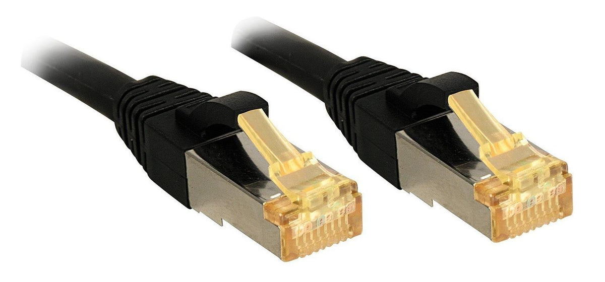 LINDY Cat.7 rawcable S/FTP PIMF LSOH black 2m