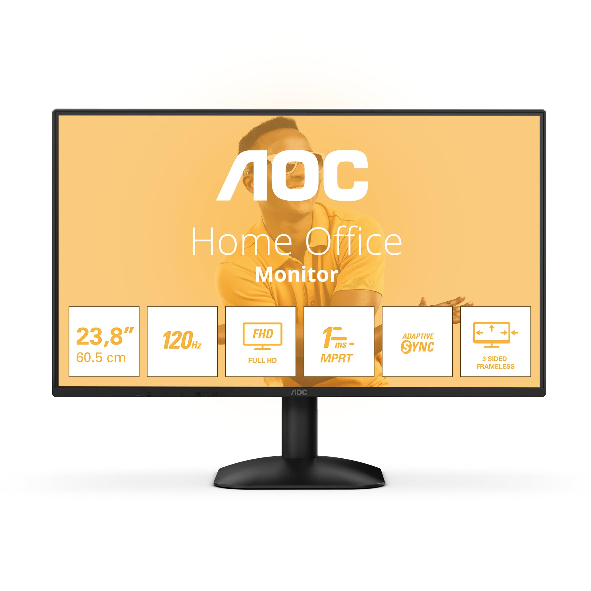 AOC 24B31H 23.8p IPS FHD 120Hz 300cd/m2 1ms VGA HDMI