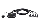 ATEN CS22HF Switch KVM HDMI 1080p / USB avec télécommande