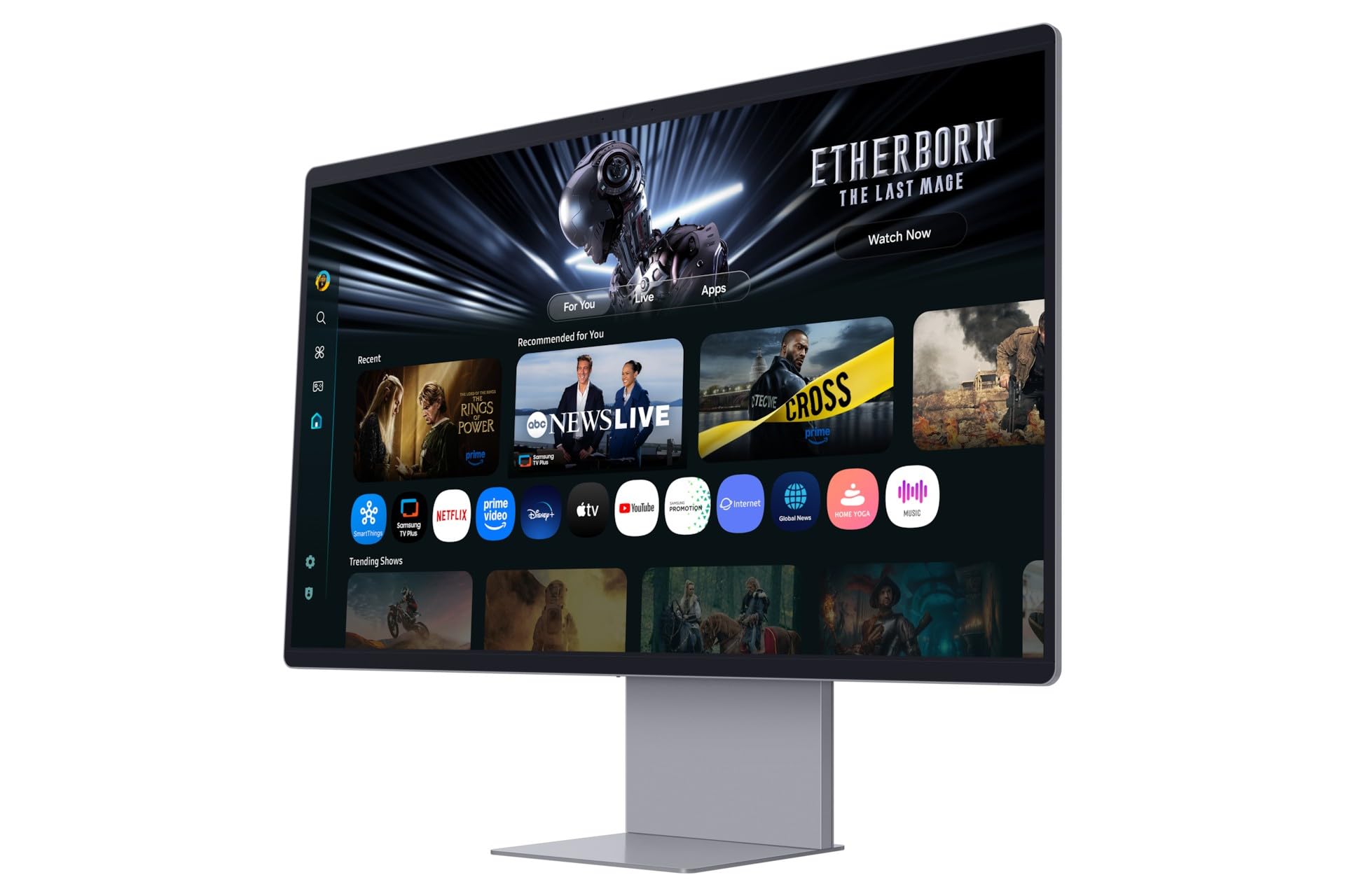 SAMSUNG LS32FM900SUXEN 32p OLED 3840x2160 16:9 HDMI DP USB Silver