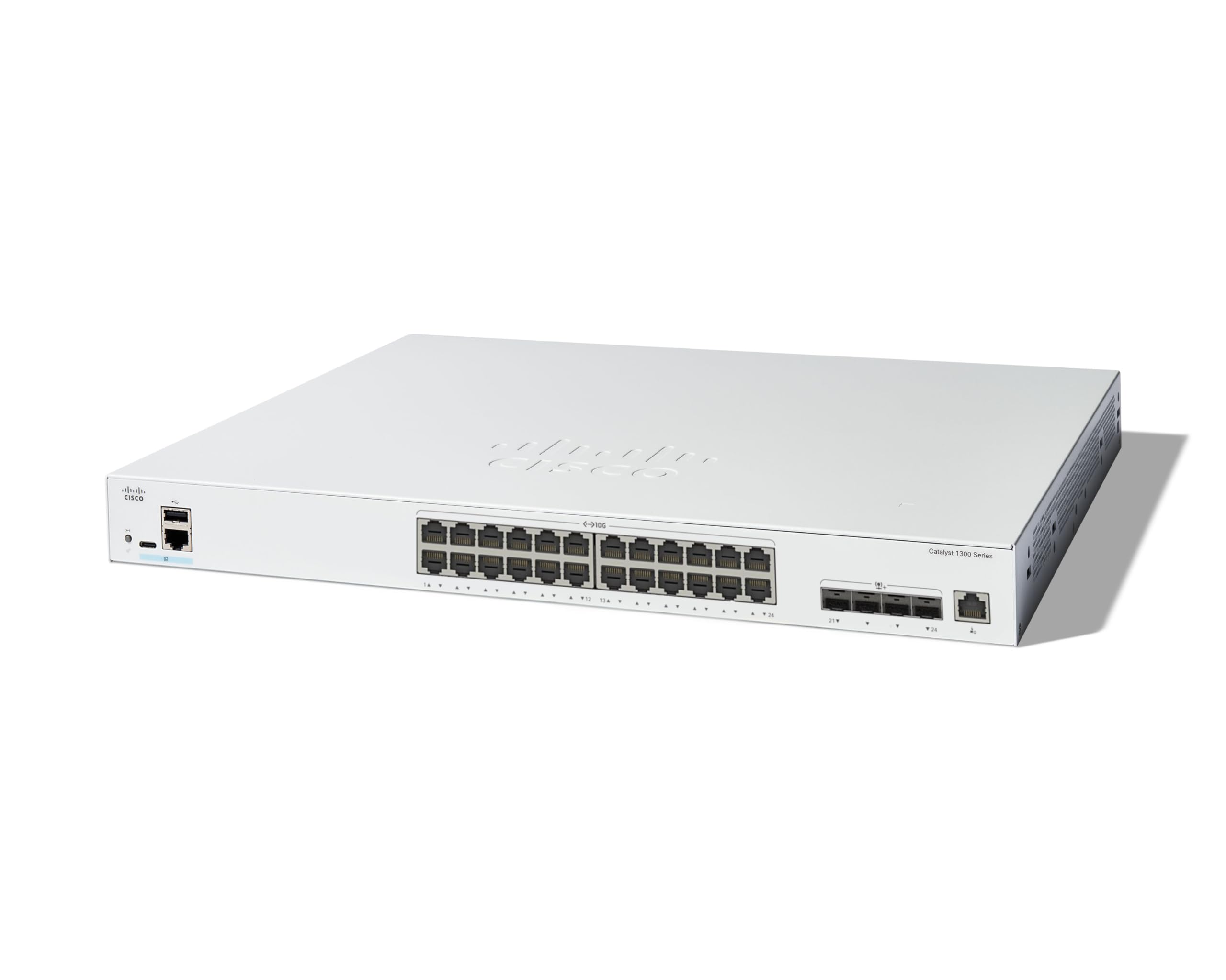 CISCO Catalyst 1300 24-Port Switch 20 x 10GE RJ45 4 x 10G SFP+ Uplinks