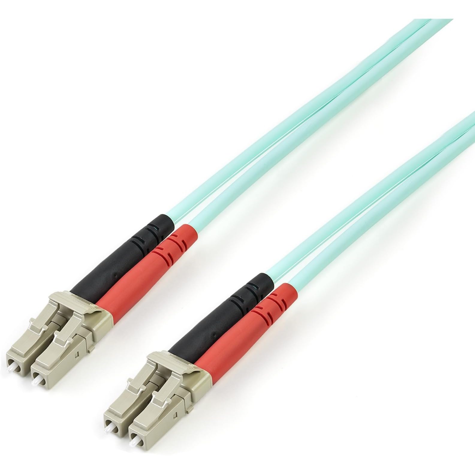 3m 10 Gb Aqua Fiber Patch Cable LC/LC