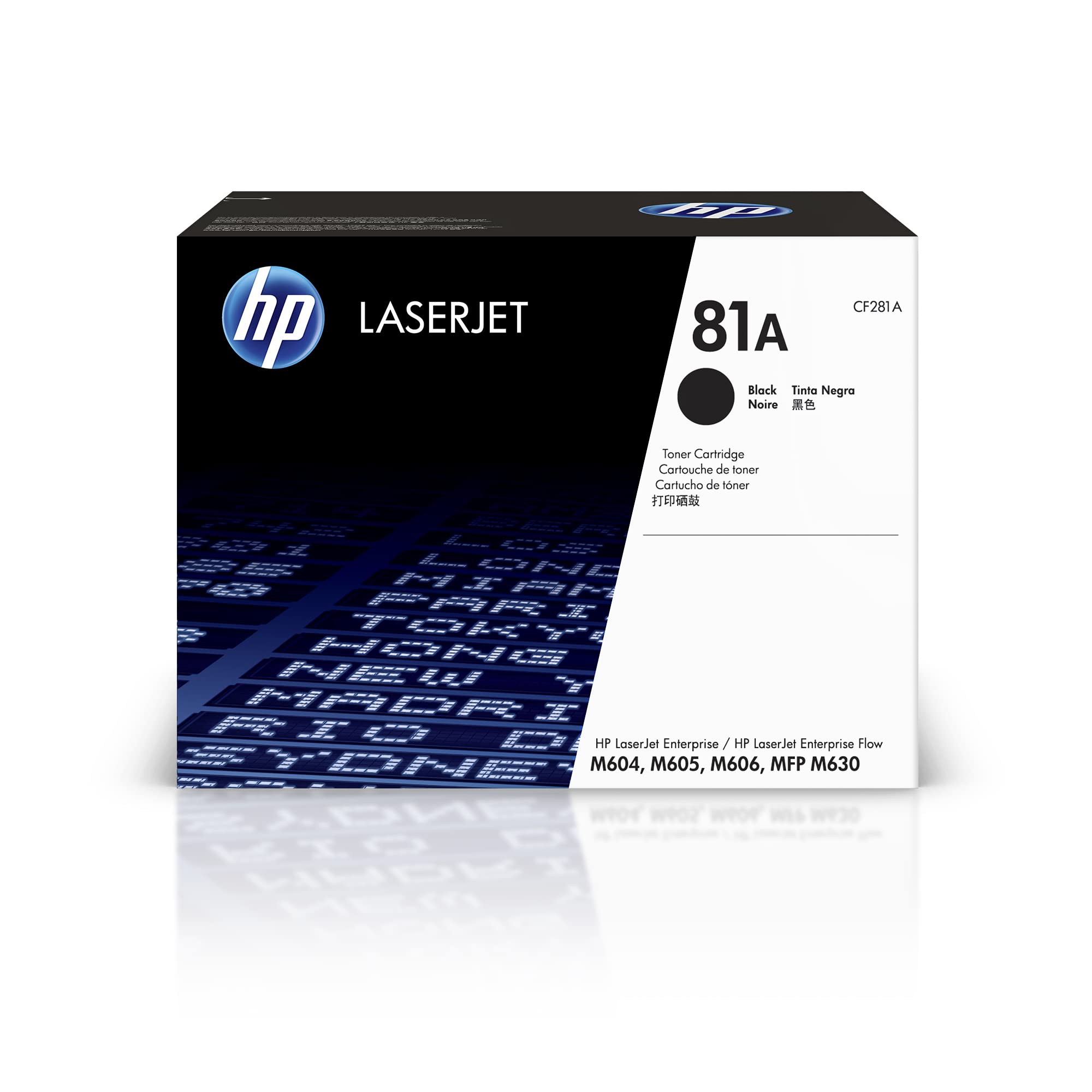 HP 81A original Toner cartridge CF281A black standard capacity 10.500 pages 1-pack