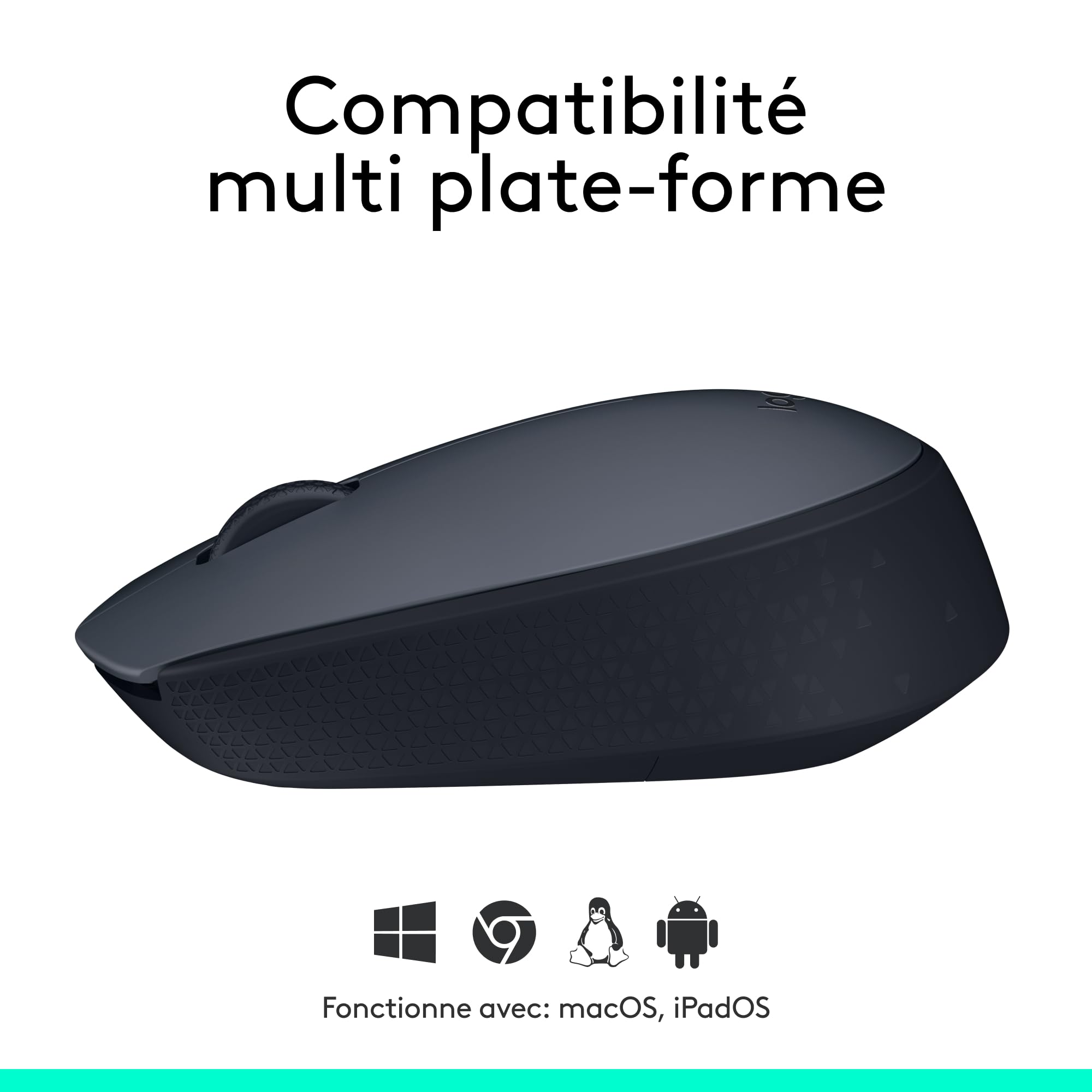 LOGITECH M170 Mouse wireless 2.4 GHz USB wireless receiver
