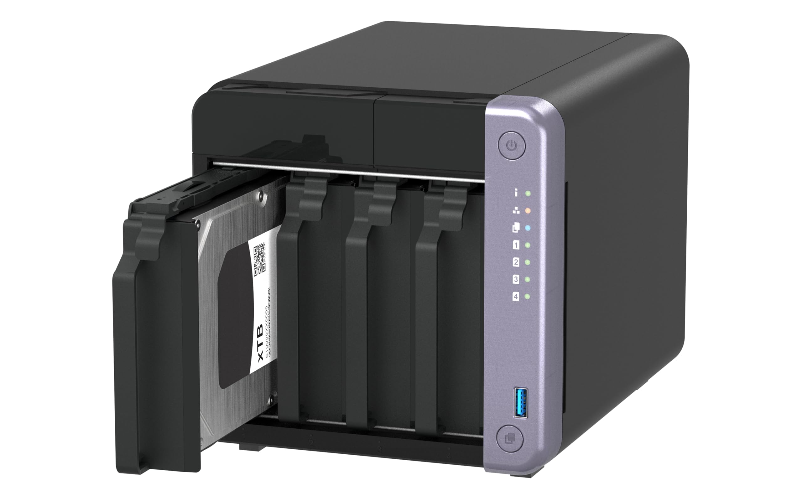 4-bay 3.5" desktop NAS AL524 4C 2.0GHz