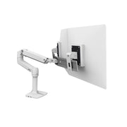 LX Desk Dual Direct Arm Bright White