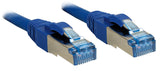 LINDY Cat.6A S/FTP LSOH Blue 2m Patch Cable