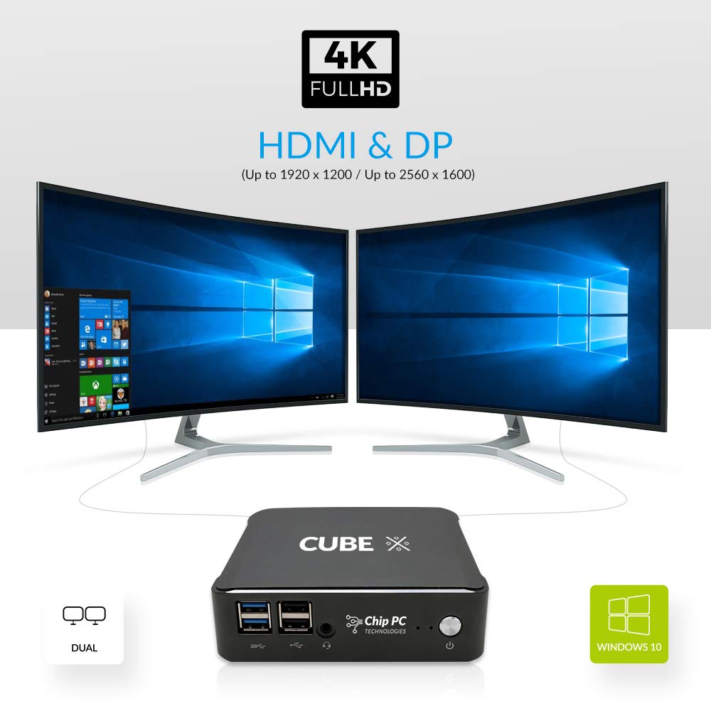 CUBEX Silver Mini PC no display/kbd/mou