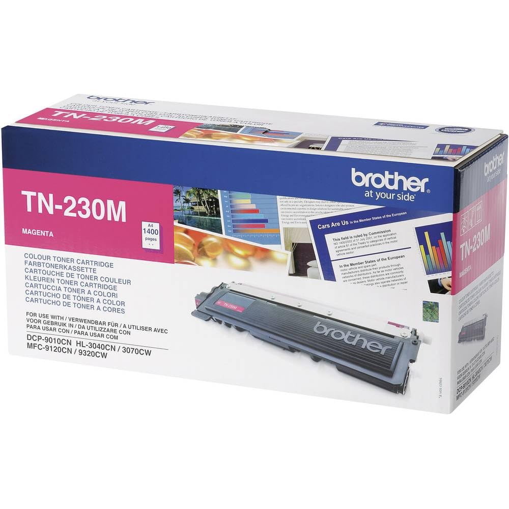 BROTHER TN-230 cartouche de toner magenta capacité standard 1.400 pages pack de 1
