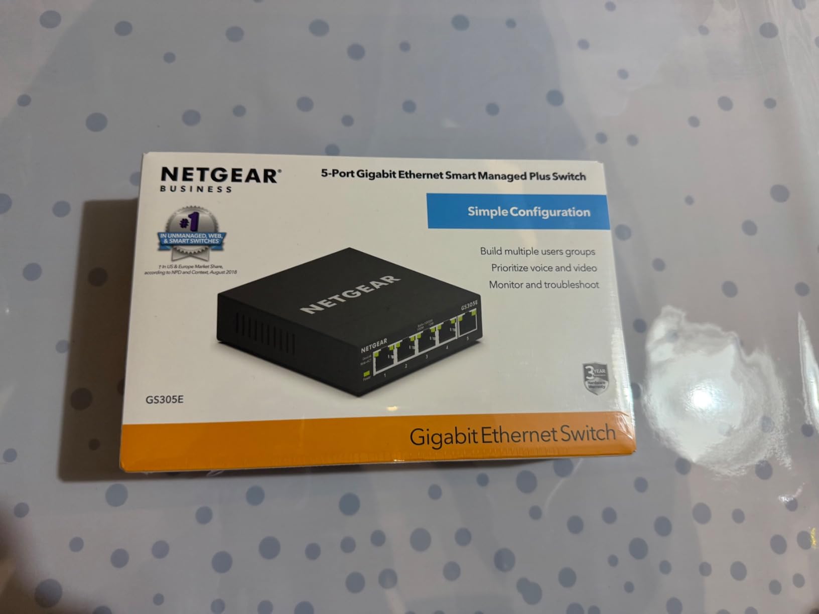 5-PORT Gigabit Ethernet Switch